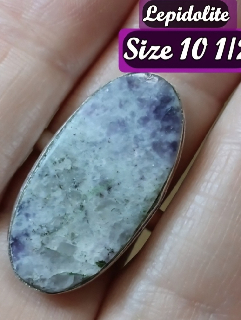 Hand Crafted Larimar & Blue Topaz Rectangular Silver Brooch